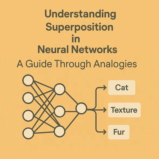 Understanding Superposition in Neural Networks: A Guide Through Analogies