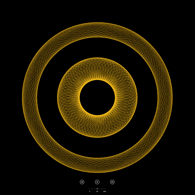 SPIRO - Generative (non-AI) Particle Art